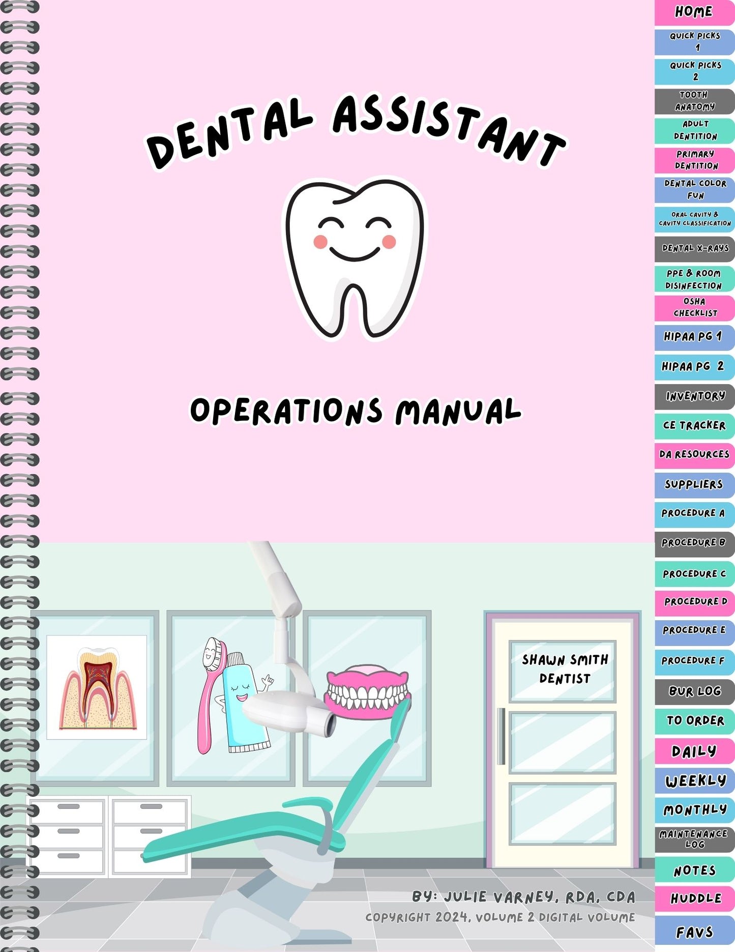 Dental Assistant Manual for Chairside: Use with Goodnotes or Keynote Download