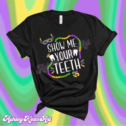 Show Me Your Teeth Design by AMK ART