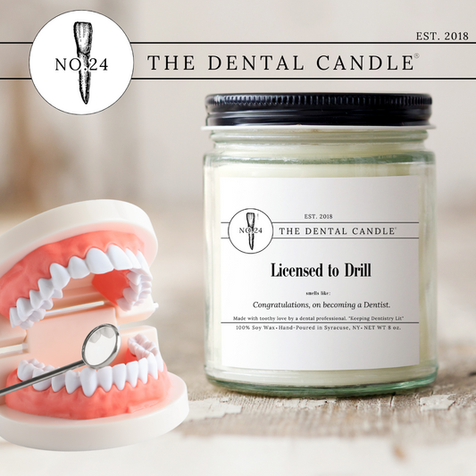 No. 24 "Licensed to Drill" Dental Candle®