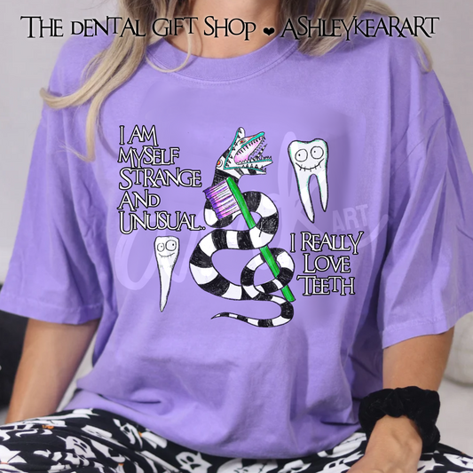 "I Really Love Teeth" Collection Design by AMK Art