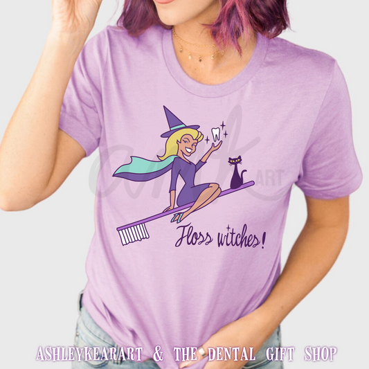 "Floss Witches" Design by AMK Art