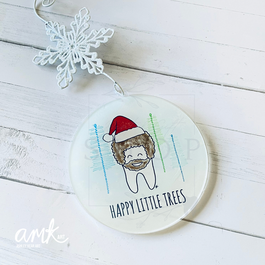 Happy Little Trees Ornament